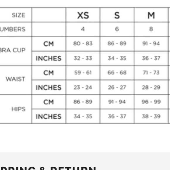 Phax Paddle Suit in a floral print top & solid bottom. Medium coverage. NWT - Picture 8 of 8